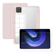 Capa c Slot de pencil para Xiaomi Pad 6 11 + película vidro