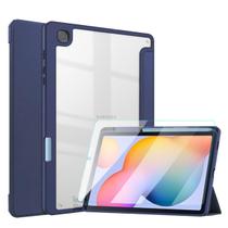 Capa C Suporte Caneta Acrílico Para Tab S6 Lite P613 + Vidro