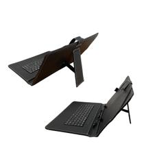 Capa C/ Teclado Embutido Para Tablet Positivo Vision Tab 10 Preto