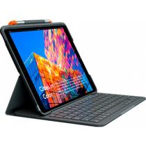 Capa c teclado logitech slim folio p ipad 3 gera o