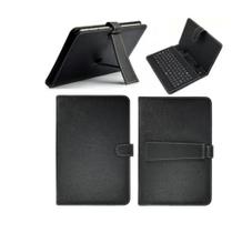 Capa C/ Teclado P/ Tablet SM Galaxy Tab A7 8.7” T220 + Mouse Bluetooth