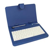 Capa C/ Teclado Tablet Galaxy Spen P200/ P205 + Caneta Touch