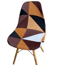Capa Cadeira Charles Eames Eiffel Pé Palito 1 Peça Malha Capa Cadeira Charles Eames Eiffel Pé Palito 1 Peça Malha