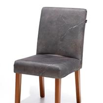 Capa Cadeira Malha Estampada Marmore Imperial - Vitalícia