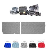 Capa Cama Caminhão SC 124 Série 4 2 Peças - Cinza