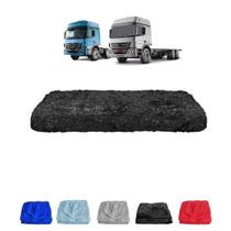 Capa Cama MB Atego Cabine Dupla Apos 2012 - Preta