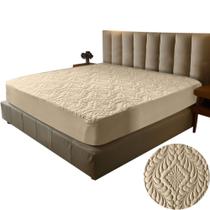 Capa Cama Protetora Casal Super King Matelado Varias Cores