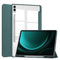 Capa Caneta Acrílico p/ Samsung Tab S9 FE+ 12.4 x616 Verde Dark - Star Capas E Acessórios