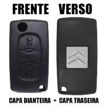 Capa Canivete C3 Aircross 3 Botoes Capa Canivete C3 Aircross 3 Botoes