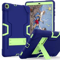 Capa Cantis Galaxy Tab A 10.1 modelo 2019 (SM-T510/T515), capa fina resistente à prova de choque resistente capa protetora de corpo inteiro de alto impacto para Samsung Galaxy Tab A 10,1 polegadas versão 2019 (azul marinho+verde) Capa Cantis Galaxy Tab A 10.1 modelo 2019 (SM-T510/T515), capa fina resistente à prova de choque resistente capa protetora de corpo inteiro de alto impacto para Samsung Galaxy Tab A 10,1 polegadas versão 2019 (azul marinho+verde)
