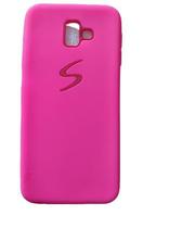 Capa Capinh Premium Emborrachada Samsung Galaxy J6 Plus Pink