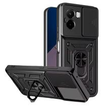 Capa Capinha Anel Anti Impacto Para Xiaomi Poco M7 4G Cor:Preto Capa Capinha Anel Anti Impacto Para Xiaomi Poco M7 4G Cor:Preto