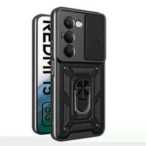 Capa Capinha Anel Anti Impacto Para Xiaomi Redmi 15 4G Cor:Preto