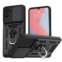 Capa Capinha Anel Armor Para Samsung Galaxy A17 Cor:Preto