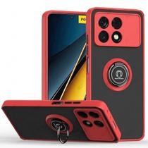 Capa Capinha Anel Translucida Compativel Com Xiaomi Poco F6 Pro 5G Capa Capinha Anel Translucida Compativel Com Xiaomi Poco F6 Pro 5G