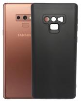 Capa Capinha Anti Impacto Aveludada Preta Para Galaxy NOTE 9 Capa Capinha Anti Impacto Aveludada Preta Para Galaxy NOTE 9