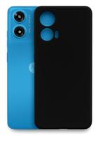 Capa Capinha Anti Impacto Aveludada Preta Para Moto G04 G24