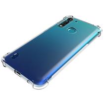 Capa Capinha Anti Impacto Compatível Com moto g8 power lite transparente - HHW