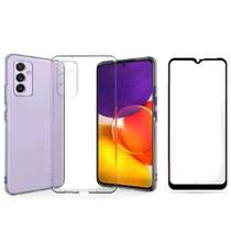 Capa Capinha Anti Impacto e Película 3d Vidro Compatível Galaxy M13