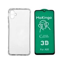 Capa Capinha Anti Impacto e Pelicula Ceramica 9d Para Samsung Galaxy A06