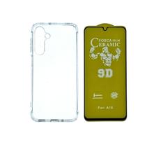 Capa Capinha Anti Impacto e Pelicula Ceramica Fosca 9d Para Samsung Galaxy A16