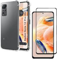 Capa Capinha Anti Impacto e Película Premium 9D Cerâmica Para Redmi Note 13 4G Tela De 6,67 Polegadas