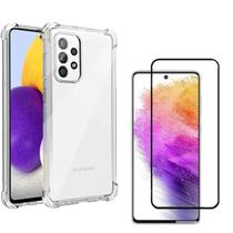 Capa Capinha Anti Impacto E Película Vidro 3D Compatível Galaxy A53 5G