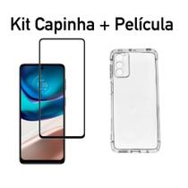 Capa Capinha Anti Impacto Motorola Moto G42 + Película de Vidro 3D Capa Capinha Anti Impacto Motorola Moto G42 + Película de Vidro 3D