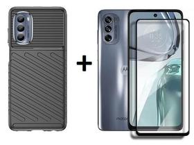 Capa Capinha Anti Impacto Motorola Moto G62 + Película 21D