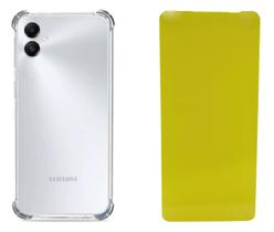 Capa Capinha Anti Impacto Para Galaxy A05 + Pelicula Gel Capa Capinha Anti Impacto Para Galaxy A05 + Pelicula Gel