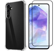 Capa Capinha Anti Impacto Para Galaxy A55 6.6 + Pelicula 9D