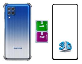 Capa Capinha Anti Impacto Para Galaxy M62 + Pelicula 3d