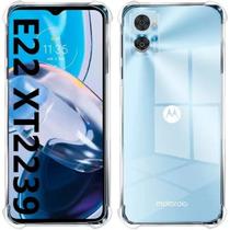 Capa Capinha Anti Impacto Para Moto E22 Transparente Protetora