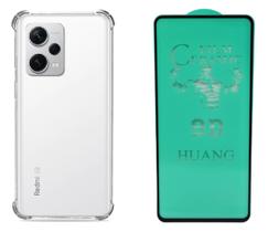 Capa Capinha Anti Impacto Para Redmi Note 12 5g / Poco X5 + Pelicula Ceramica