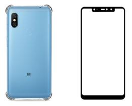 Capa Capinha Anti Impacto Para Redmi Note 6 Pro+ Pelicula 3d Capa Capinha Anti Impacto Para Redmi Note 6 Pro+ Pelicula 3d