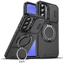 Capa Capinha Anti Impacto Para Samsung Galaxy A54 Proteção Câmera Suporte Anel Cor:Preto Capa Capinha Anti Impacto Para Samsung Galaxy A54 Proteção Câmera Suporte Anel Cor:Preto