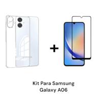 Capa Capinha Anti Impacto + Película 3D De Vidro Para Samsung Galaxy A06