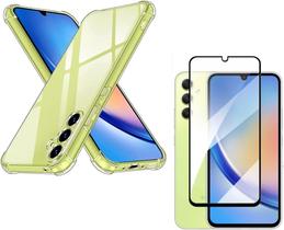 Capa Capinha Anti Impacto + Película de Vidro 3D Compatível Com Samsung Galaxy A54 5G Capa Capinha Anti Impacto + Película de Vidro 3D Compatível Com Samsung Galaxy A54 5G
