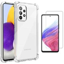 Capa Capinha Anti Impacto +Película Vidro Compatível Galaxy A53 5G Capa Capinha Anti Impacto +Película Vidro Compatível Galaxy A53 5G