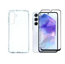 Capa Capinha Anti Impacto Queda e Pelicula Vidro 3d Para Samsung Galaxy A16