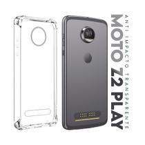 Capa Capinha Anti Impacto Transparente + Película De Hydrogel Fosca Para Moto Z2 Play Xt1710 5.5