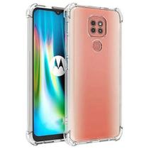 Capa Capinha Anti Impactos Moto E7 Plus Transparente Capa Capinha Anti Impactos Moto E7 Plus Transparente