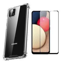 Capa Capinha Anti Queda P/ Samsung Galaxy A12 + Pelicula 3d