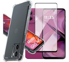 Capa Capinha Anti Queda Para Motorola Moto G05 +pelicula 3d