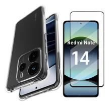 Capa Capinha Anti Queda Para Redmi Note 14 6.67 + Pelicula 3d