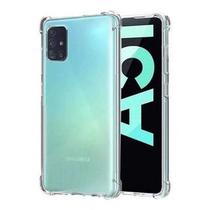 Capa Capinha Anti Queda Shock Sansung Galaxy A51 Transparente Com Borda ProtetorA