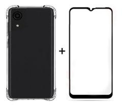 Capa Capinha Anti Schock + Pelicula 3d Para Galaxy A03 Core