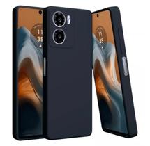 Capa Capinha Anti Shock Aveludada e Película 3D Para Motorola Moto G05