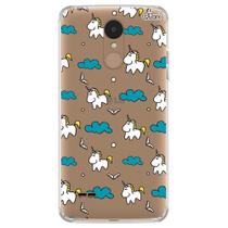 Capa capinha anti shock lg k8 2018 unicórnios 0011