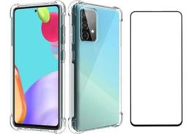 Capa Capinha Anti Shock + Pelicula 3d Para Galaxy A52